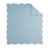 CAVINAS 60x72" Microfiber Throw Blanket,Breathable Bedding Blanket,Soft Cold Blanket for Couch,Bed,Sofa - 4 of 4