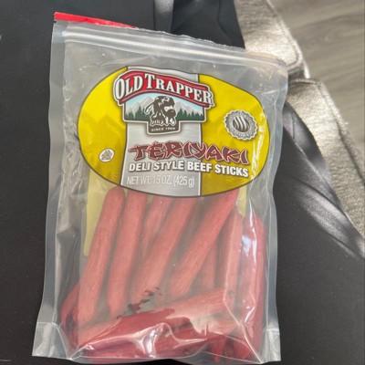 Old Trapper Original Deli Style Beef Sticks - 15oz : Target