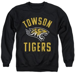 Towson University Official Tigers Logo Adult Crewneck Sweatshirt - 1 of 4