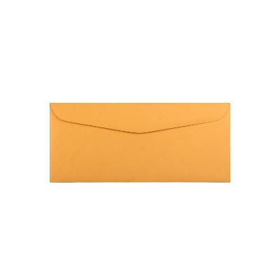 JAM Paper #12 Business Commercial Envelope 4 3/4" x 11" Brown Kraft 1000/Carton (80762B)