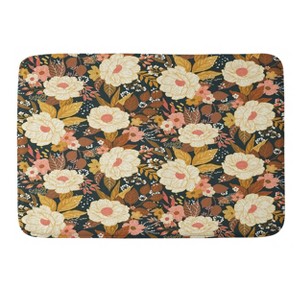 Deny Designs Avenie Boho Floral Autumn Memory Foam Bath Mat - 1 of 4