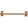 ALFI AB5505 24Inch Double Rack Wooden Towel Bar Bathroom Accessory - 3 of 4