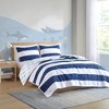 Gracie Mills Orson Classic Cotton Cabana Stripe Reversible Quilt Set - 2 of 4