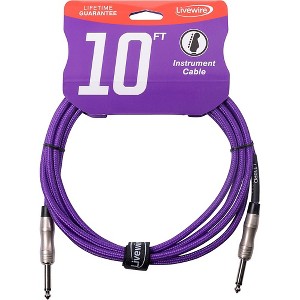 Livewire Braided Instrument Cable With Ergonomic Connectors - 1 of 4