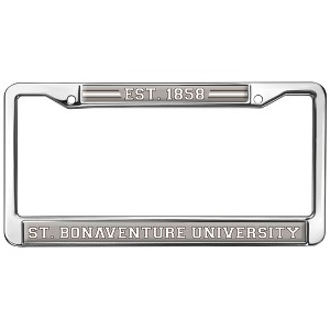 St. Bonaventure School Logo Full Size Standard License Plate Metal Frame - 1 of 4