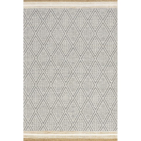 Nuloom Laura Moroccan 5x8 Wool Jute Indoor Area Rug For Dining Room Rug ...