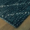 2'2"x7' Sienna Transitional Geometric Rug Dark Blue- Balta Rugs: Low Pile Runner, Fade & Stain-Resistant, Indoor Use - 2 of 3
