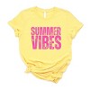 Simply Sage Market Summer Vibes Block Distressed Short Sleeve Tee - 2 of 4