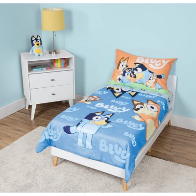 Bluey Kids' 4pc Toddler Bed Set