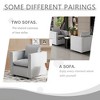 LIVAREEmlen Decorative Chair,Comfortable Gray Single Sofa Chair,Modern Comfortable Sofa Chair In Bedroom/Corner/Reading Room - 4 of 4