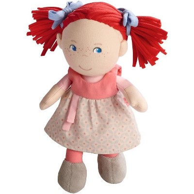 HABA Soft Doll Mirli 8" - First Baby Doll with Red Pigtails