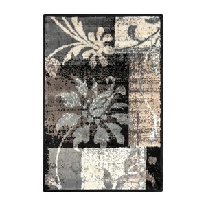 Contemporary Floral Patchwork Indoor Area Rug by Blue Nile Mills - 1 of 4