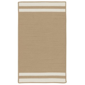 Colonial Mills Denali End Stripe Area Rug, 5x8, Ivory - 1 of 3
