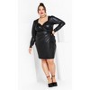 Women's Plus Size Cindy Dress - black | CITY CHIC - image 2 of 4