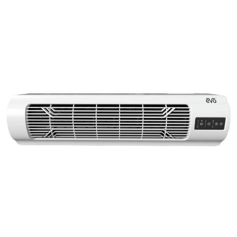 Evo Low Profile Oscillating Window Fan Air Circulator: Portable, Quiet ...