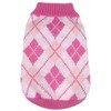 Pet Life (R) Argyle Style Ribbed Fashion Pet Sweater - 4 of 4