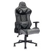 Vynxaria Techni Sport XL Ergonomic Gaming Chair , Grey - 2 of 4