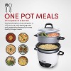 Aroma Housewares 48oz Pot Style Rice Cooker and Food Steam Refurbished - image 2 of 3