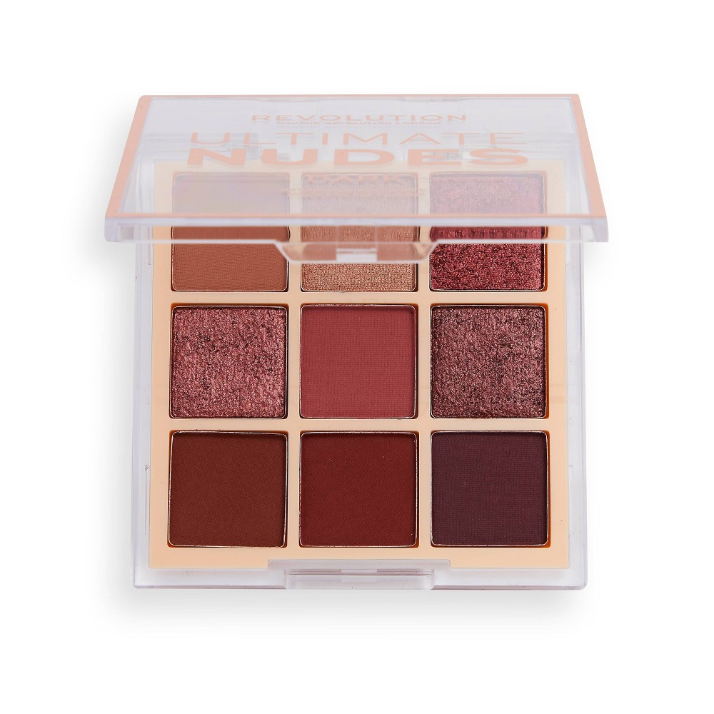 Makeup Revolution Ultimate Nudes Shadow Palette - Dark - 1.82oz