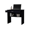 NicBex Home Office Desk 19.6" L Modern Writing Desk with Large Drawer, Open Shelf and Wooden Desktop for Office, Study, Living Room - 2 of 4
