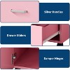 Manicure Table Nail Desk for Nail Tech with Dust Collector, Wrist Cushion, Nail Desk Salon Station w/Storage Cabinet - 4 of 4
