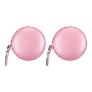 Unique Bargains Soft Double-sided Retractable Rulers and Measuring Tools Self-locking PU Leather Case Tape 150 cm/60 Inch - 1 of 4