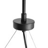 23"x21" 6-Light Gian Chandelier Ceiling Light Black - A&B Home: Transitional Style, Iron & Glass, UL Listed - 2 of 4