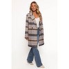 Petal and Pup Womens Zella Long Coat - 3 of 4