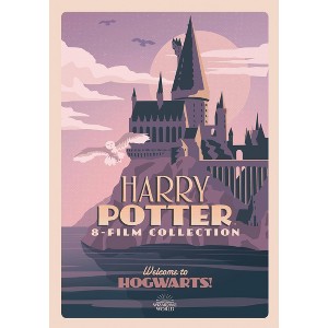 Harry Potter: The Complete 8-Film Collection (Travel Poster Linelook) (DVD) - 1 of 1