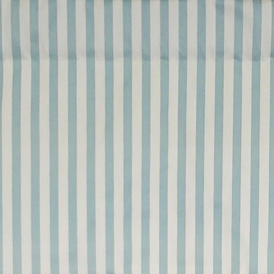 Spa Blue and White Cotton Rod Pocket Valance 50" x 17"
