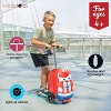 Kiddietotes Kids' Hardside Carry On Suitcase Scooter - 3 of 4