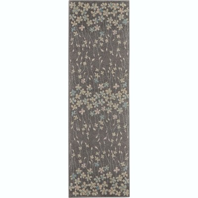 Nourison Tranquil Bohemian Botanical Bloom Area Rug