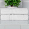 Ultra-Soft Cotton Solid Towel Sets by Blue Nile Mills - 2 of 4