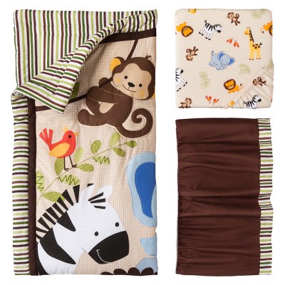 bedtime originals jungle buddies bumper