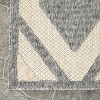 Modern Geometric Diamond Lattice Indoor Outdoor Area Rug by Blue Nile Mills - image 3 of 4