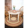 Earth Rugs Oval Braided Rug – Honey, Vanilla & Ginger Colors, Hand-Braided Jute Rugs - 3 of 4