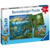 Ravensburger Dinosaur Fascination Jigsaw Puzzle Set - 3 x 49pcs - 2 of 4
