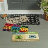 Evergreen A House is Not a Home Without Paw Prints Burlap Sassafras Switch Mat - 3 of 4