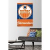 Trends International NHL Edmonton Oilers - Retro Logo 13 Unframed Wall Poster Prints - 2 of 4