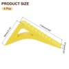 Unique Bargains TPR Material Flexible Sturdy Durable Window Door Stop 4 Pcs - 2 of 4