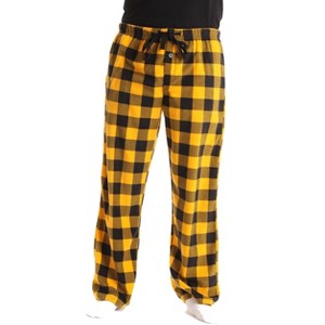 #followme Men's Microfleece Pajamas - Plaid Pajama Pants for Men - Lounge & Sleep PJ Bottoms - 1 of 3