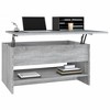 vidaXL Coffee Table Gray Sonoma 31.5"x19.7"x15.7" Engineered Wood - 4 of 4