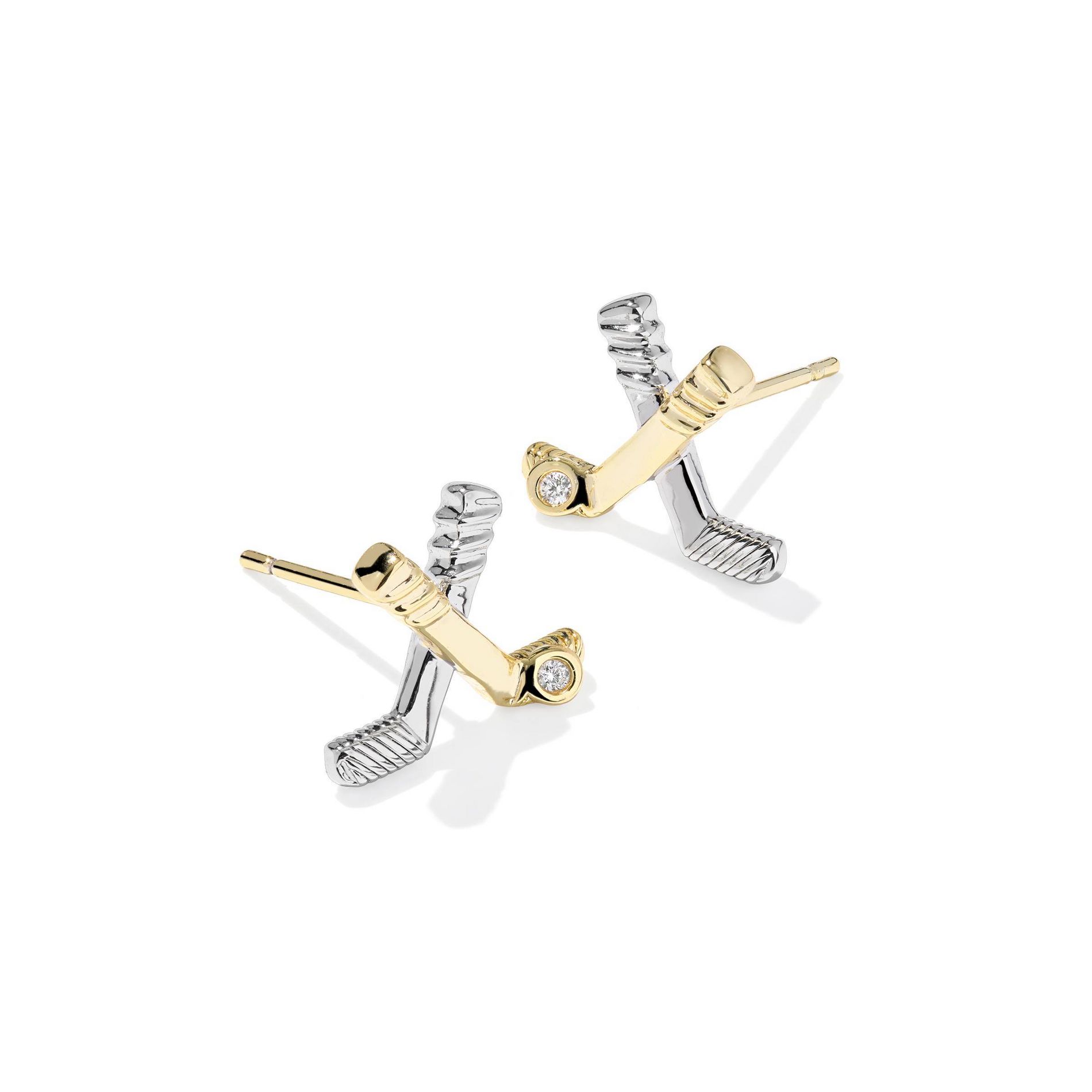 Kendra Scott Hockey Cubic Zirconia Stud Earrings - White