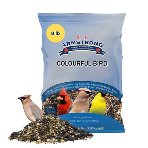 Armstrong Wild Bird Food Colourful Bird Seed Blend, 8lbs - image 1 of 4