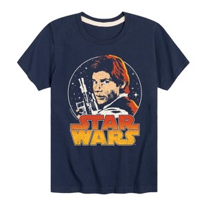 Boys' - Star Wars - Han Solo Logo Short Sleeve Graphic T-Shirt - 1 of 3