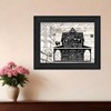 HomeRoots Y'ALL BLESSED FARMHOUSE Black Framed Print Wall Art - 2 of 4