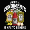 Men's Heinz Condiments T-Shirt - Black - 4 of 4