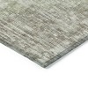 Fern Green And Ivory Geometric Washable Indoor Outdoor Area Rug - 4 of 4