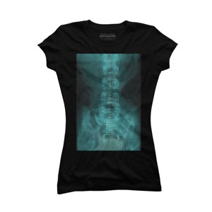 Junior's Design By Humans Music in my bones By yehWhatever T-Shirt - 1 of 2