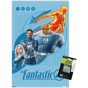Trends International Marvel Fantastic Four: First Steps (2025) - First  Family Unframed Wall Poster Prints - 1 of 4